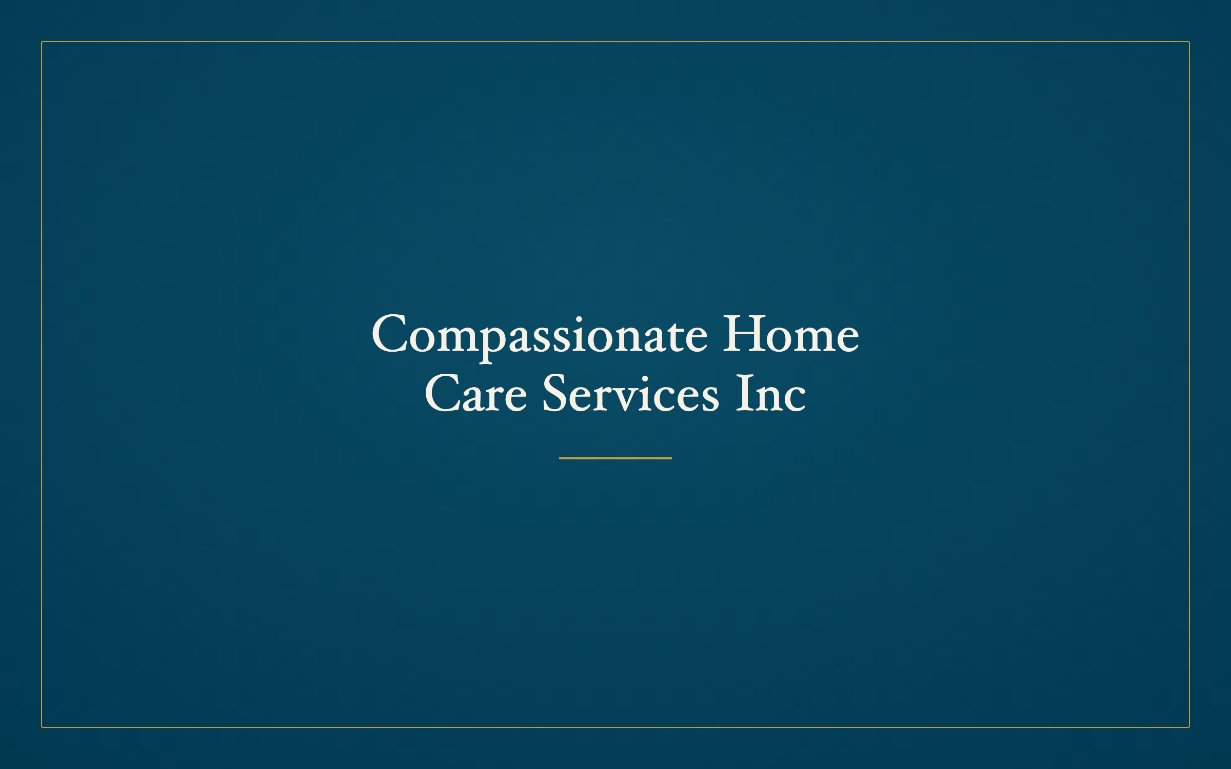 Compassionate Home Care Services Inc logo