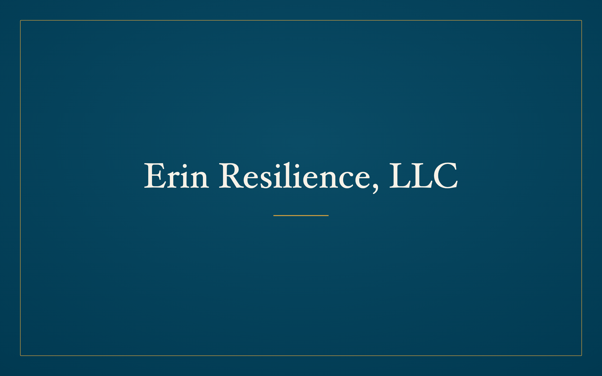 Erin Resilience, LLC logo