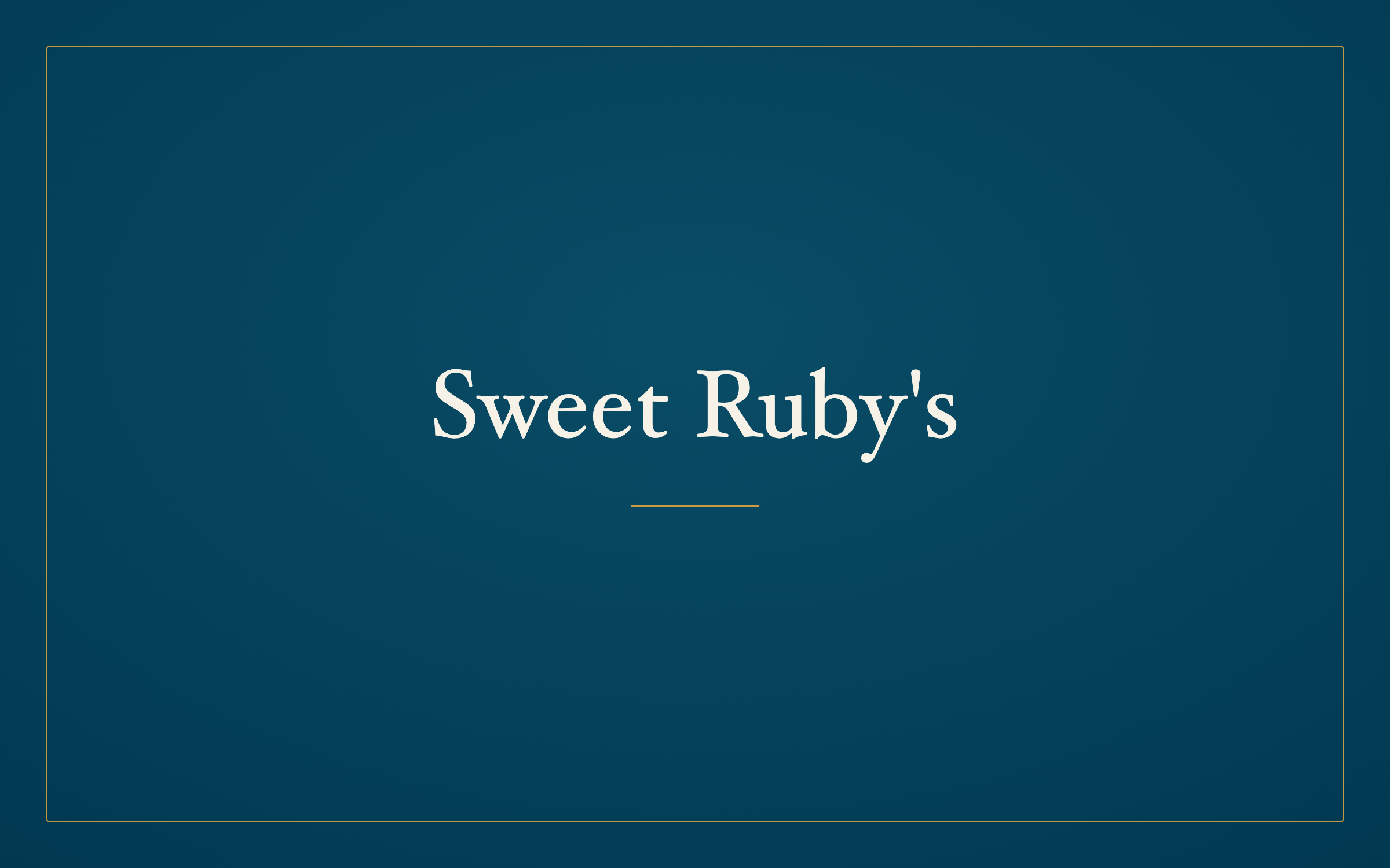 Sweet Ruby's logo