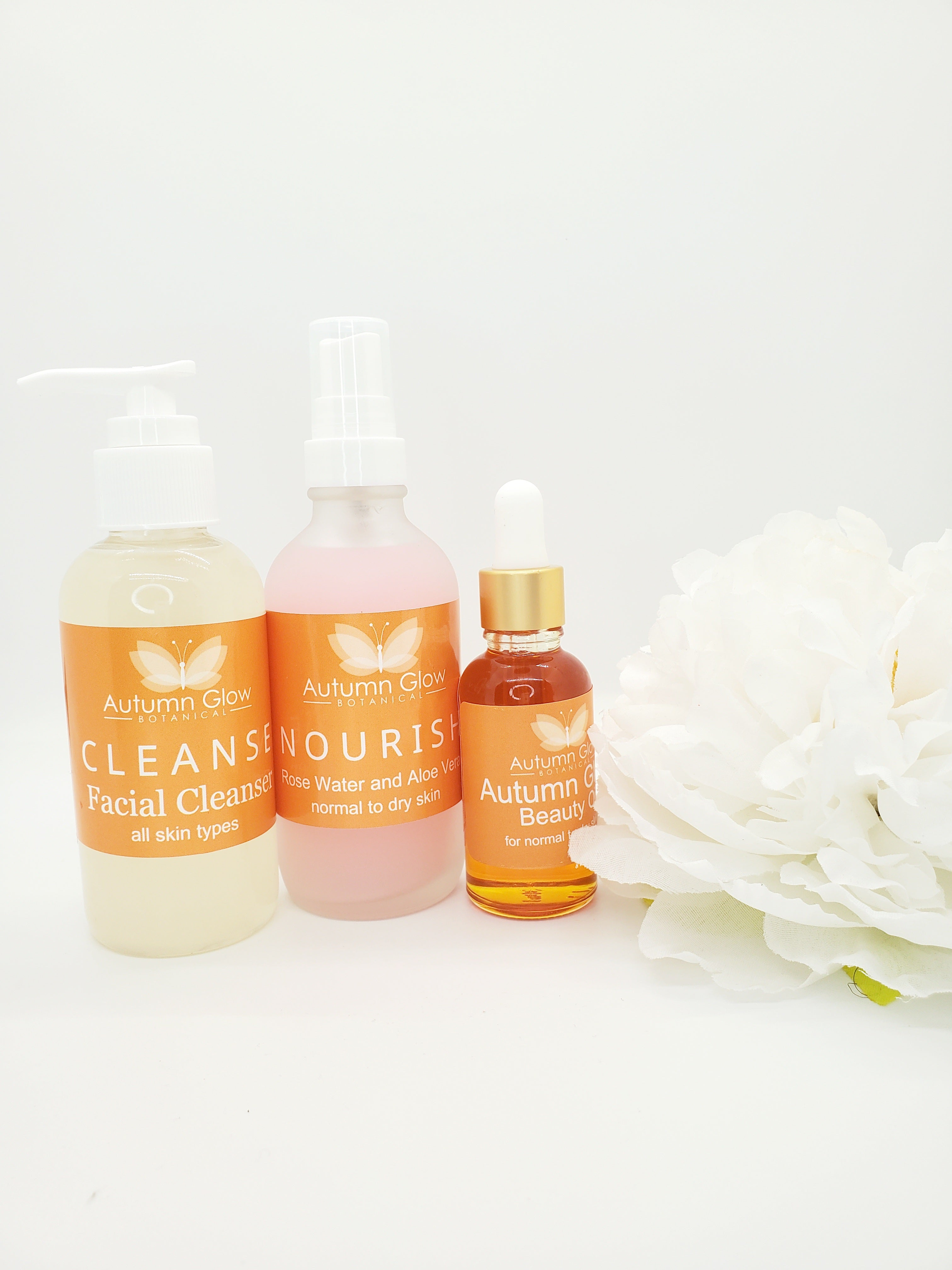 Autumn Glow Botanical logo